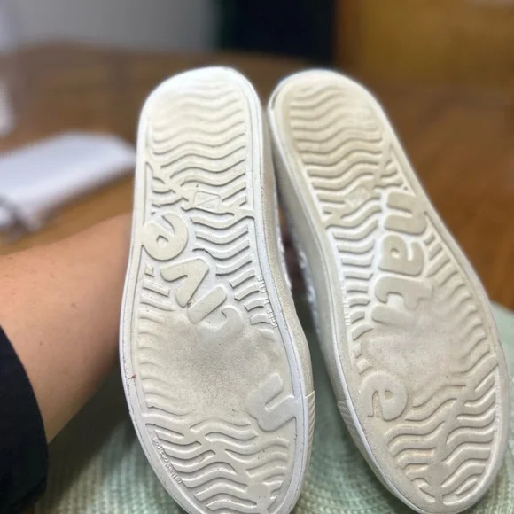 Native Women's White Perforated Slip-On Sneakers - Picture 9 of 9